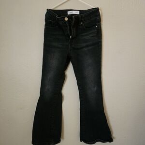 YMI Kids Black Flare Jeans